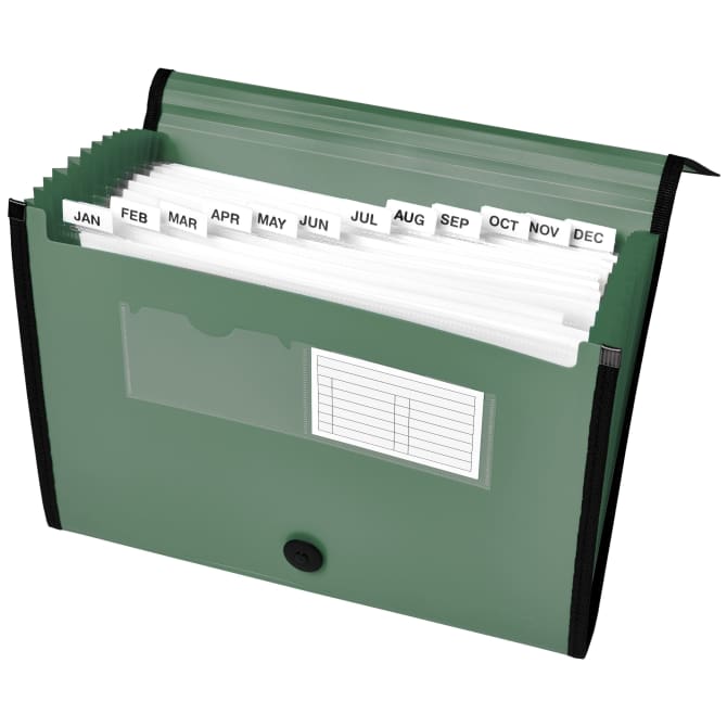Expanding shop file folder